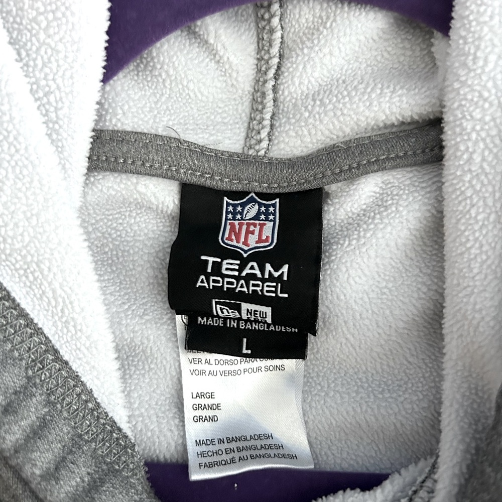 “SOLD” NFL TEAM APPAREL NEW ERA COMBINE AUTHENTIC CAROLINA PANTHERS HOODIE - Picture 4 of 5